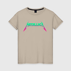 Женская футболка METALLICA