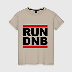 Женская футболка RUN DNB