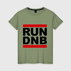 Женская футболка RUN DNB