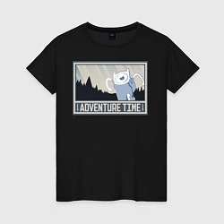 Женская футболка Adventure time