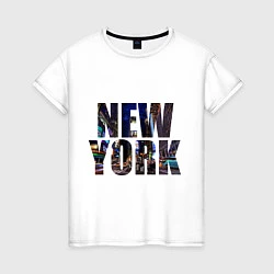 Женская футболка New York Streets