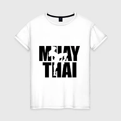 Женская футболка Muay thai