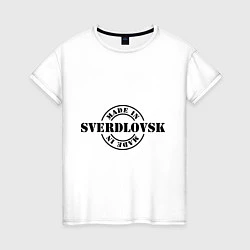 Женская футболка Made in Sverdlovsk