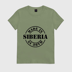 Женская футболка Made in Siberia
