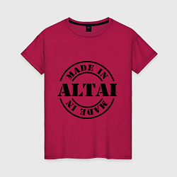 Женская футболка Made in Altai