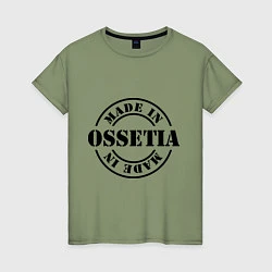 Женская футболка Made in Ossetia