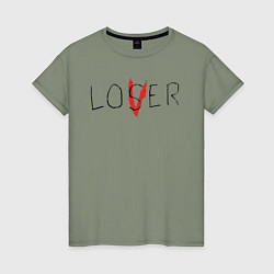 Женская футболка Lover