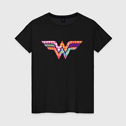 Женская футболка Wonder Woman logo