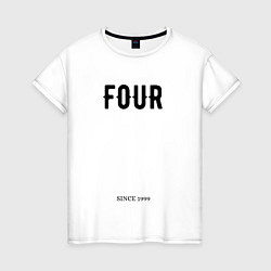 Женская футболка FOUR