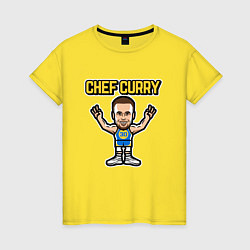 Женская футболка Chef Curry
