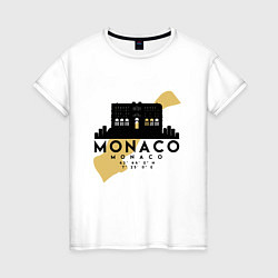 Женская футболка Монако