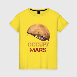 Женская футболка Захватить Марс