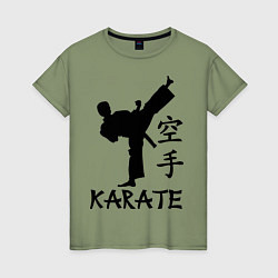 Женская футболка Karate craftsmanship