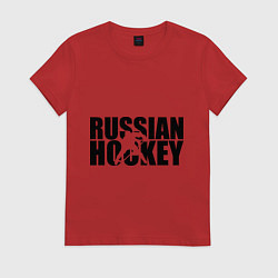 Женская футболка Russian Hockey