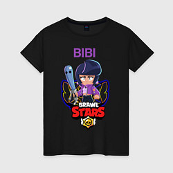 Женская футболка BRAWL STARS BIBI