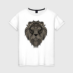 Женская футболка Metallized Lion