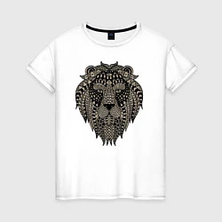 Женская футболка Metallized Lion