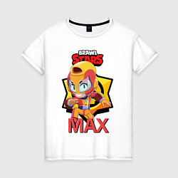 Женская футболка BRAWL STARS MAX