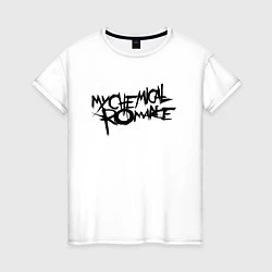 Женская футболка My Chemical Romance spider на спине