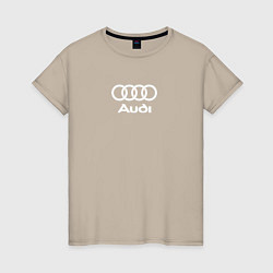 Женская футболка Audi Ауди