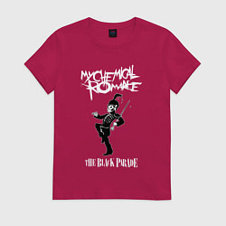 Футболка хлопковая женская My Chemical Romance, цвет: маджента