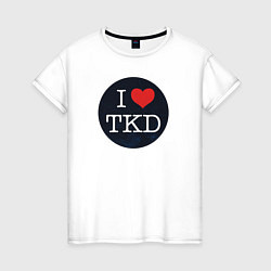Женская футболка TKD