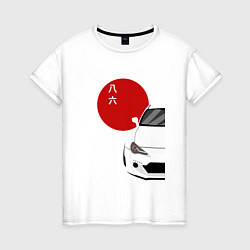 Женская футболка Toyota GT 86 Hachirocku