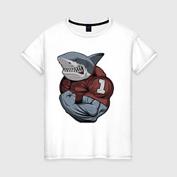 Женская футболка Shark