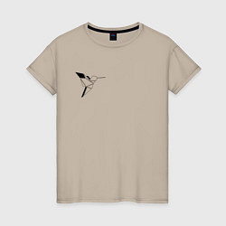 Женская футболка Геометрическая птица