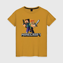 Женская футболка MINECRAFT
