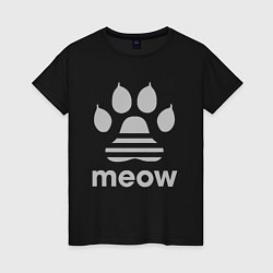 Женская футболка Meow