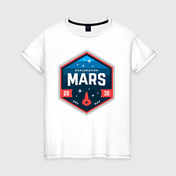 Женская футболка MARS NASA