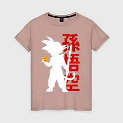 Женская футболка Dragon Ball Goku