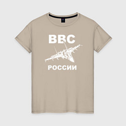 Женская футболка ВВС России