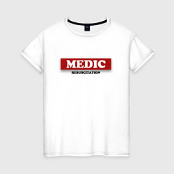 Женская футболка MEDIC