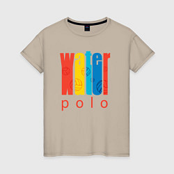 Женская футболка Water polo