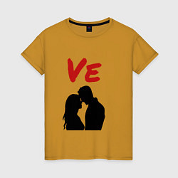 Женская футболка LOVE 2 часть
