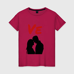 Женская футболка LOVE 2 часть
