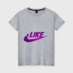 Женская футболка LIKE