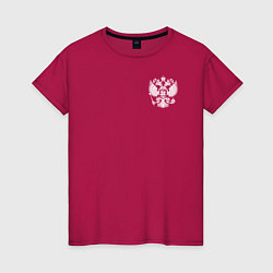 Женская футболка Боевое самбо с гербом