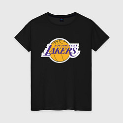 Женская футболка LA LAKERSспина