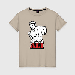 Женская футболка Muhammad Ali