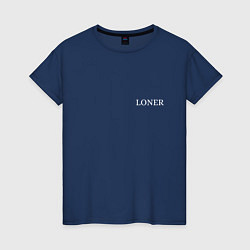 Женская футболка LONER
