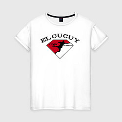 Женская футболка El Cucuy на спине
