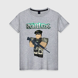 Женская футболка Roblox Defender