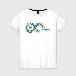 Женская футболка Arduino