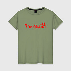 Женская футболка DEVIL MAY CRY DMC