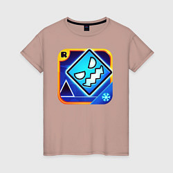 Женская футболка Geometry Dash