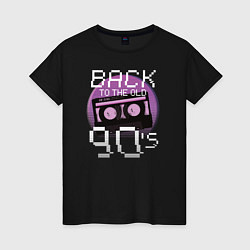 Женская футболка Retro Back to the Old 90s