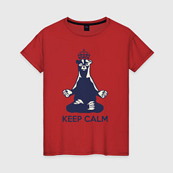 Женская футболка Keep Calm